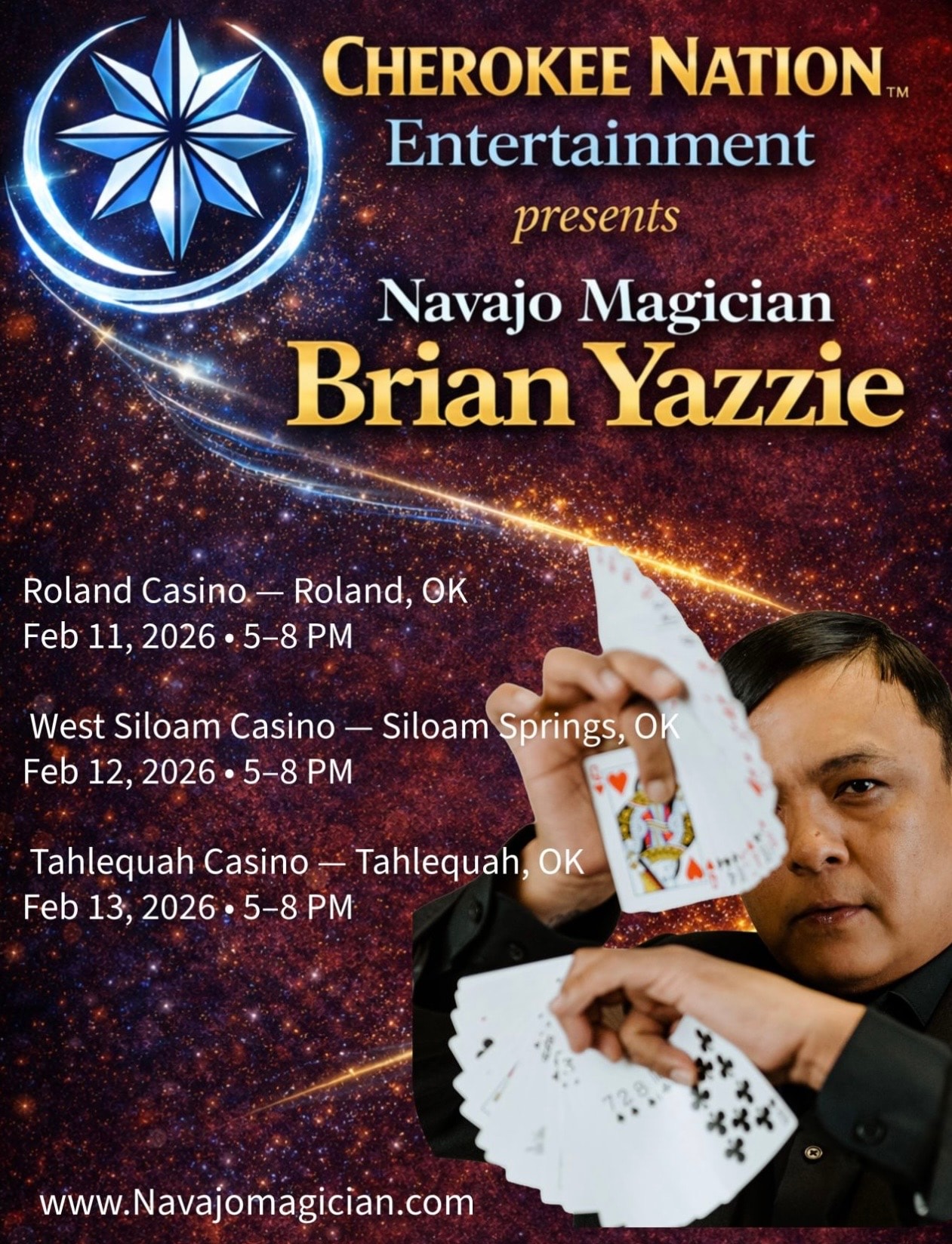 Brian Yazzie — Cherokee Nation Entertainment